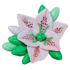 Молд силиконовый 3D "Цветок Лилия" 03057