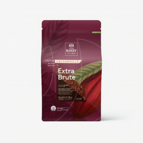 Какао-порошок алкализованный CACAO BARRY Extra Brute 22-24% 100 г DCP-22SP-760, DCP-22EXBRU-RT-89B